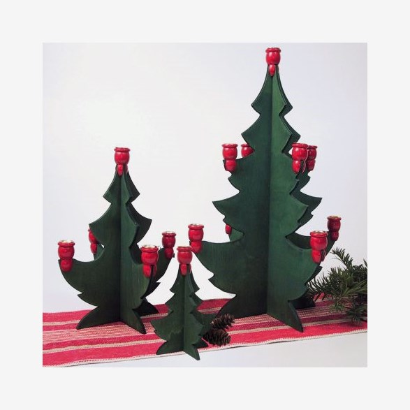 CHRISTMAS TREE FOR SMALL CANDLES